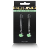 NS Novelties Bound Nipple Clamps G1 Nipple and Clit Clamps